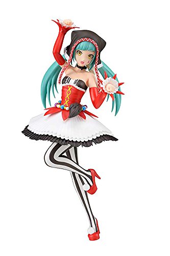 Sega Project Diva Arcade Future Tone Hatsune Miku Super Premium Action Figure Pierretta, 9″