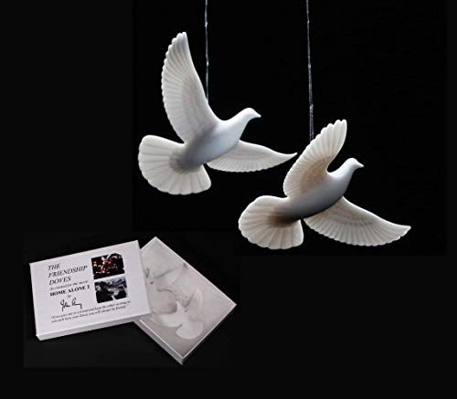 HOME ALONE 2 DOVES PAIR AUTHENTIC REPLICAS USA made direct from John Perry who created them for the movie