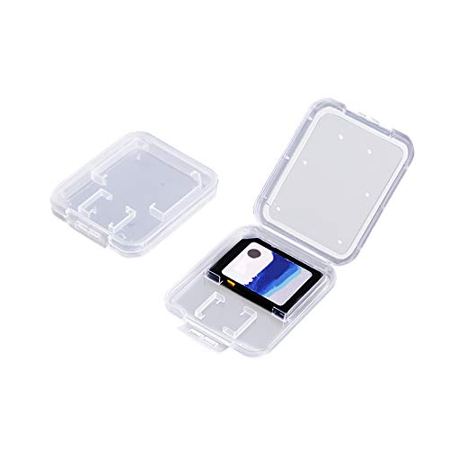 10pcs Clear Plastic Memory Card Case Compatible with SD Micro SD T-Flash Card | The Storepaperoomates Retail Market - Fast Affordable Shopping