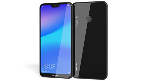 Huawei P20 Lite 64GB Midnight Black, Dual Sim, 5.84” inch, 4GB Ram, (GSM Only, No CDMA) Unlocked International Model, No Warranty