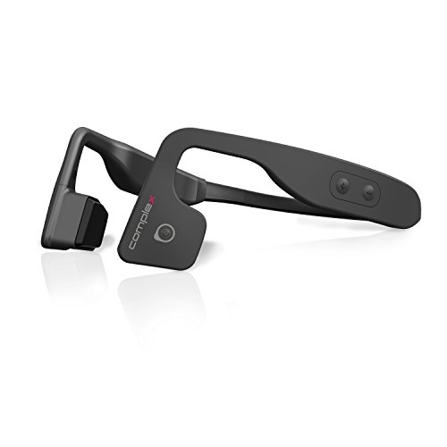 Pyle Open Ear Bone Conduction Headphones – Stereo Headset w/ Revolutionary Bone Induction Technology for Smart Running, Cycling, and Sports – Wireless Bluetooth Audio, Call Mic – Pyle PSWBT550 (Black)