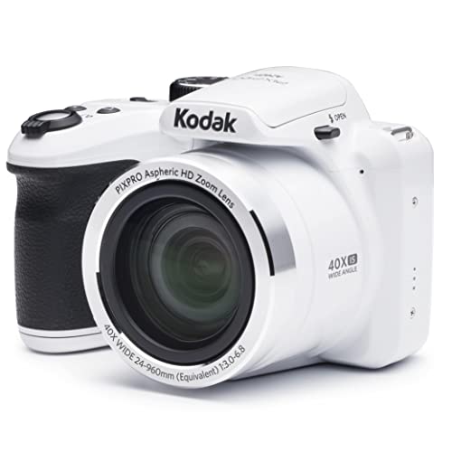 Kodak AZ401-WH PIXPRO 16MP Digital Camera, 3″, White