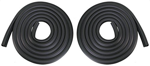 Door Seals Rubber Weatherstrip Pair Set for Ford Bronco F100 F150 F250 F350