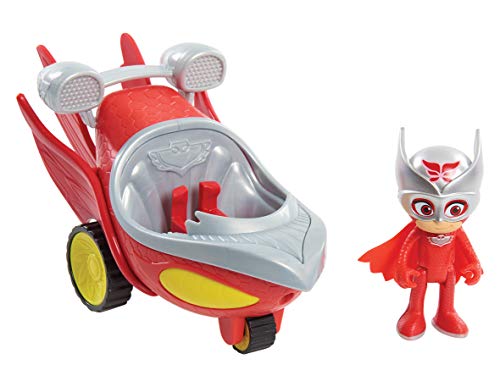 PJ Masks Speed Boosters Vehicles – Owlette, Red