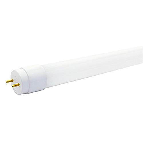 GE 38935 Glass LED Tube Lamp, Frosted, 3500K (Bright White), 80 CRI, UL, 70,000 Year Lifespan, Dimmable
