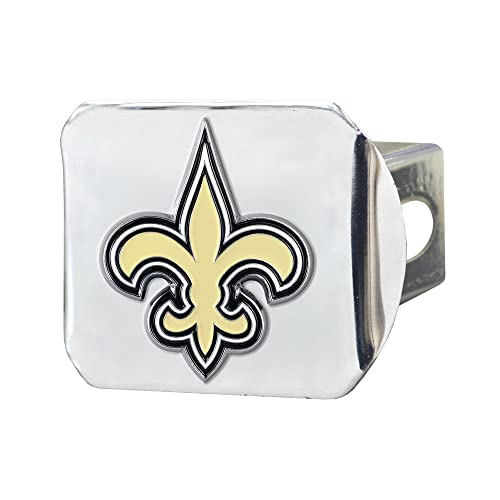 FANMATS 22588 New Orleans Saints Hitch Cover – 3D Color Emblem