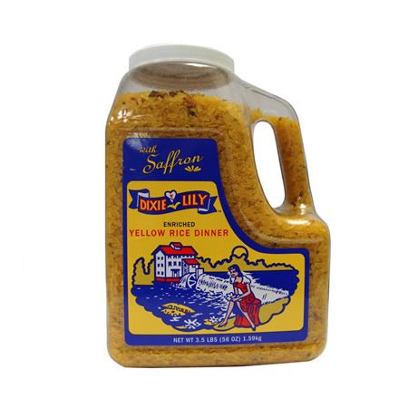 Dixie Lily Enriched Yellow Rice Dinner, 3.5 Pound