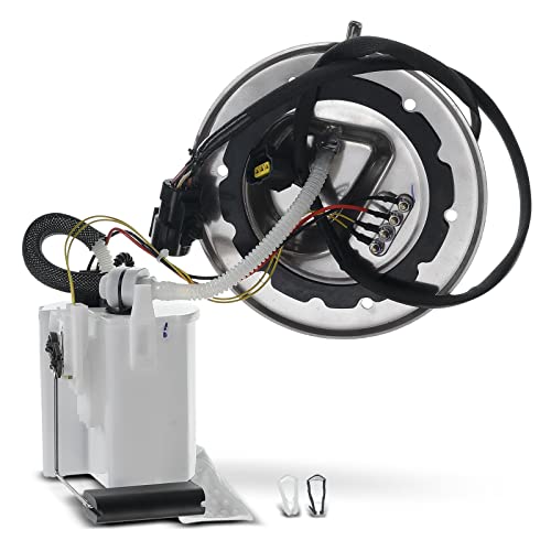 A-Premium Electric Fuel Pump Module Assembly with Sending Unit Compatible with Ford Mustang 1999 2000, V6 3.8L V8 4.6L, Replace# XR3Z9H307AD, XR3Z9H307AE