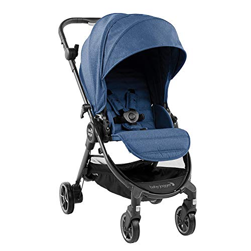 Baby Jogger City Tour LUX Stroller | Compact Travel Stroller | Lightweight Baby Stroller with Backpack-Style Carry Bag, Perfect for Travel, Iris