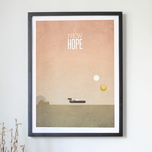 Star Wars Minimalist Poster – A New Hope