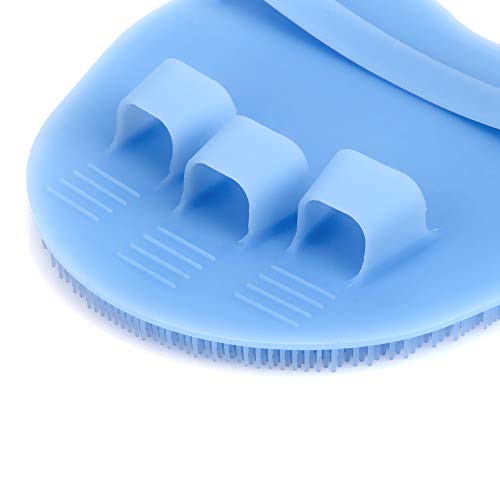 INNERNEED Silicone Body Scrubber Gentle Exfoliating Glove Shower Brush Soft Bristles – Improves Skin’s Health and Beauty (Pack of 2) | The Storepaperoomates Retail Market - Fast Affordable Shopping