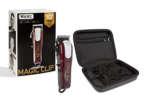 Wahl Professional 5-Star Cord/Cordless Magic Clip #8148 with Travel Case #90728