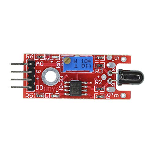 3 Pack KY-026 Flame Sensor Module IR Sensor Detector For Temperature Detecting Suitable For Arduino