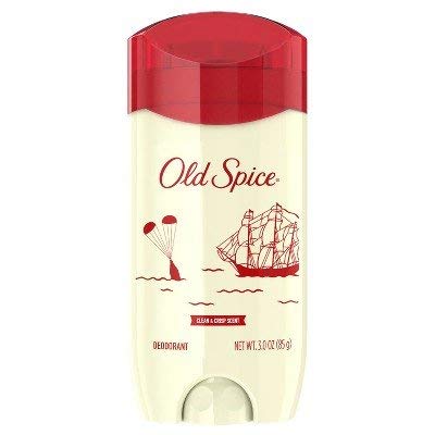 Old Spice 80th Anniversary Limited Edition Deodorant for Men, Clean & Crisp, 3 oz