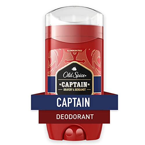 Old Spice Red Collection Captain Scent Deodorant for Men, 3.0 Oz.