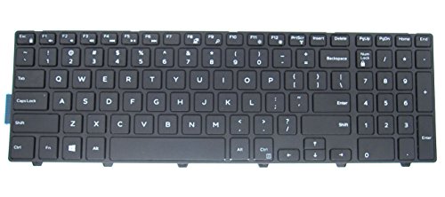 LeFix Replacement Non-Backlit Keyboard for Dell Inspiron 15 3542 3543 3551 3552 5542 5545 5547 5755 5551 5558 5552 5758 5759 7557 7559 5559| 17 5000 5748 5749 5755 5758 5759 Series