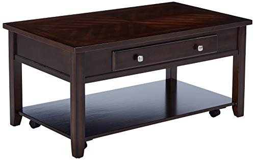 Coaster Furniture Rectangular Lift Top Coffee Table Walnut 721038