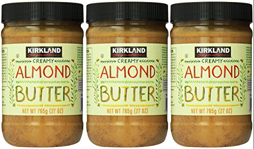 Kirkland Signature – Creamy Almond Butter, 27 Ounce – 3 Jars