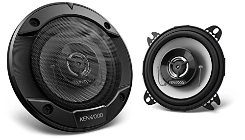 Kenwood Car Audio KFC-S1066 Stage Sound Series 10cm Flush Mount 2-Way 2-Speaker System 220w, Black