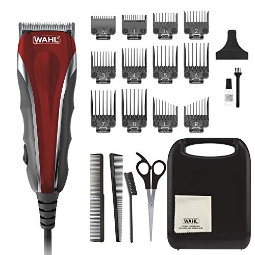 Wahl Clipper Compact Multi-Purpose Haircut, Beard, & Body Grooming Hair Clipper & Trimmer with Extreme Power & Easy Clean Blades – Model 79607