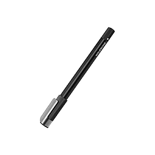Moleskine Pen+ Ellipse Smart Pen – Designed for Use with Moleskine Notes App for Digitally Storing Notes (Only Compatible with Moleskine Smart Notebooks, Sold Separately), Black, One Size (718889)