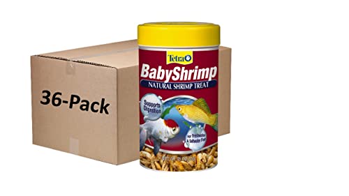 Tetra Premium Quality Baby Shrimp, One Size (Case Pack of 36 Individual Cans)