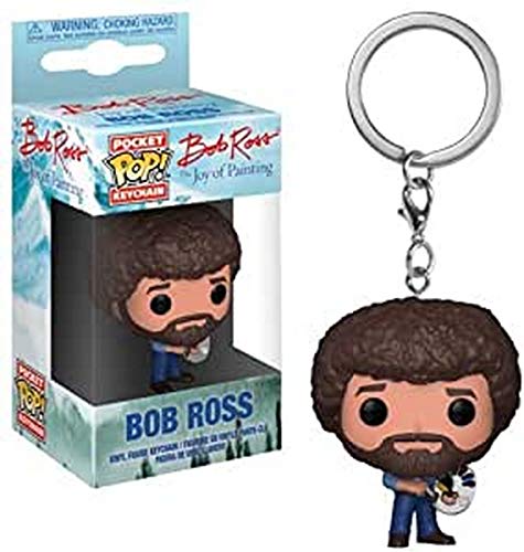 Funko POP! Keychain: TV Bob Ross Collectible Figure, Multicolor | The Storepaperoomates Retail Market - Fast Affordable Shopping