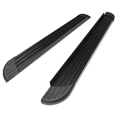 TAC Running Boards Fit 2014-2019 Toyota Highlander Value Aluminum SUV Black Side Steps Nerf Bars Step Rails Running Boards Off Road Automotive Exterior Accessories (2 Pieces Running Boards)