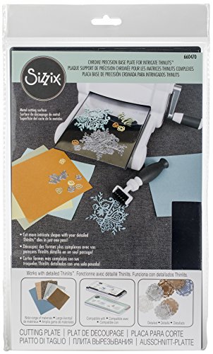 Sizzix Chrome Precision Base Plate for Intricate Thinlits, Multicolor
