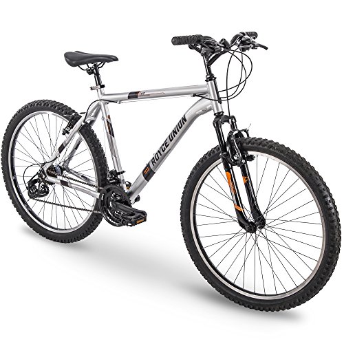ROYCE UNION RTT 26″ Mens 21-Speed Mountain Bike, 20 Inch Aluminum Frame, Trigger Shift, Silver