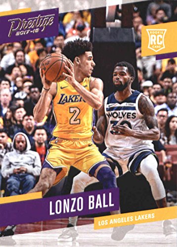2017-18 Panini Prestige #152 Lonzo Ball Los Angeles Lakers Rookie