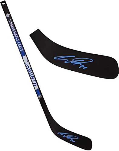Auston Matthews Toronto Maple Leafs Autographed Mini Composite Hockey Stick – Autographed NHL Sticks