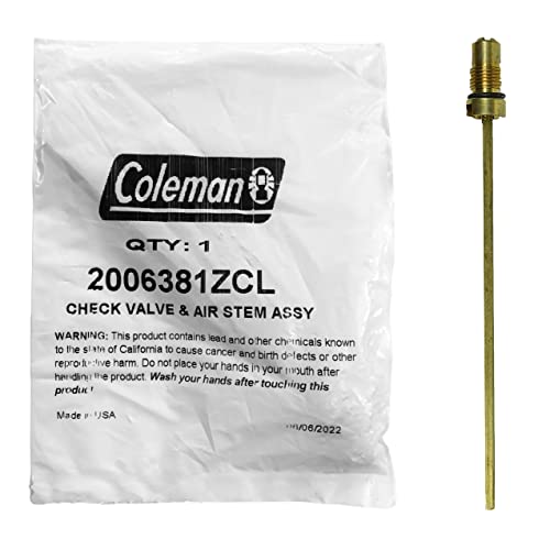 Coleman Check Valve & Air Stem Assembly Item #: 200-6381; Part for Lantern or Stove | The Storepaperoomates Retail Market - Fast Affordable Shopping