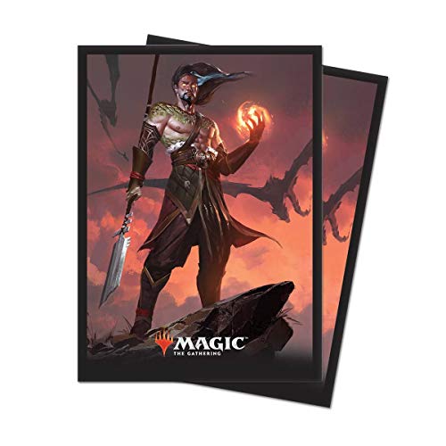 Magic: The Gathering Core Set 2019″Sarkhan, Fireblood Deck Protector Sleeves (80 Count)