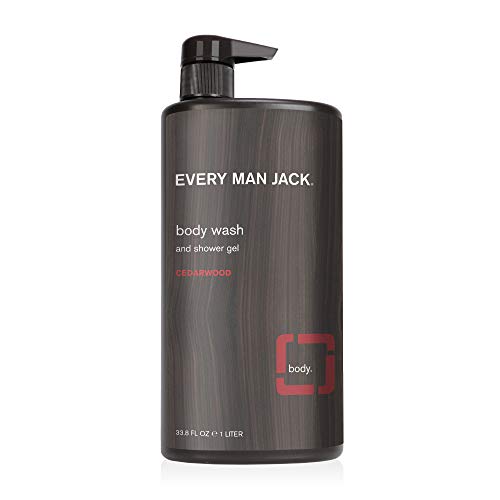 Every Man Jack Body Wash, Cedarwood 33.8-ounce