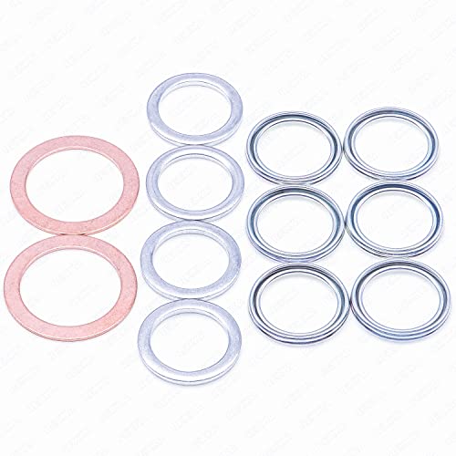 Rexka 12pcs Transfer & Differential Service Gasket Kit Compatible with Toyota Lexus 4Runner Land Cruiser Tundra Tacoma FJ Cruiser Highlander RAV4 Sequoia Sienna 1215710010 9043024003 90430A0003 | The Storepaperoomates Retail Market - Fast Affordable Shopping