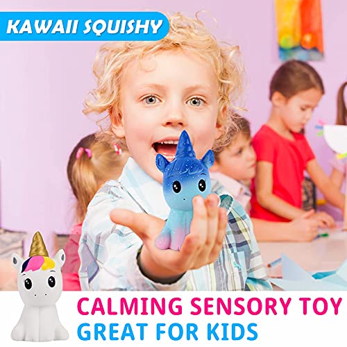 Anboor 4.9 Inches Squishies Unicorn Galaxy Kawaii Soft Slow Rising Scented Animal Squishies Stress Relief Kids Toys Children’s Day Gift (Galaxy) | The Storepaperoomates Retail Market - Fast Affordable Shopping