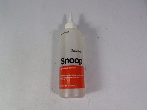 Snoop MS-SNOOP-8OZ Liquid Leak Detector, 8 oz. (236 mL) Bottle, 6/Pack