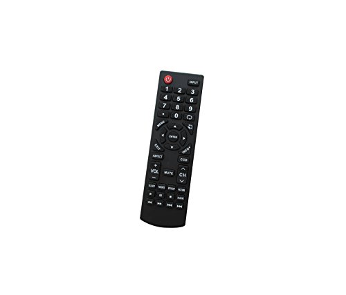 Hotsmtbang Replacement Remote Control for Insignia NS-LTDVD26-09 NS-LTDVD32-09 NS-LDVD19Q-10A NS-LDVD26Q-10A NS-LDVD32Q-10A NS-LTDVD19-09 NS-19LD120A13 LCD LED HDTV TV
