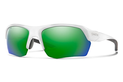 Smith Tempo Max Sunglasses White/Chromapop Green Mirror