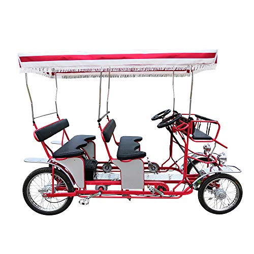 Surrey Bike Double Bench Red