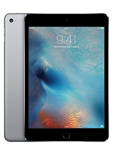 Apple iPad Mini 4, 128GB, Space Gray – WiFi (Renewed)