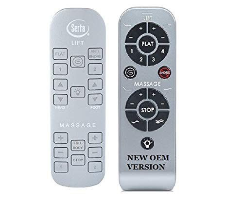 Serta Motion Signature RC-WM-E02 (New 2020 Gen- See Pics) Replacement Remote for Adjustable Beds