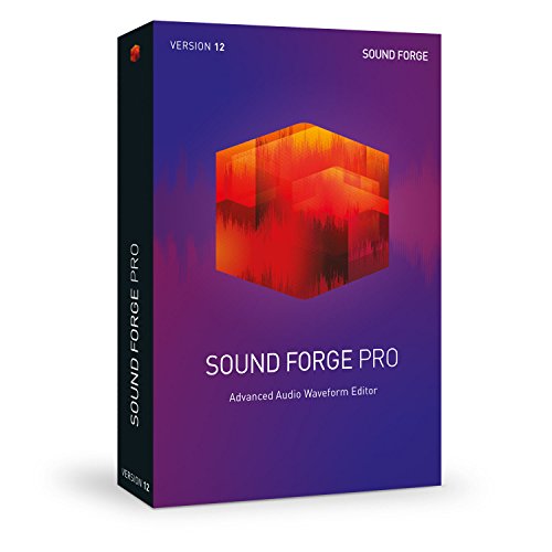 SOUND FORGE Pro – Version 12 – audio editor including mastering plug-ins