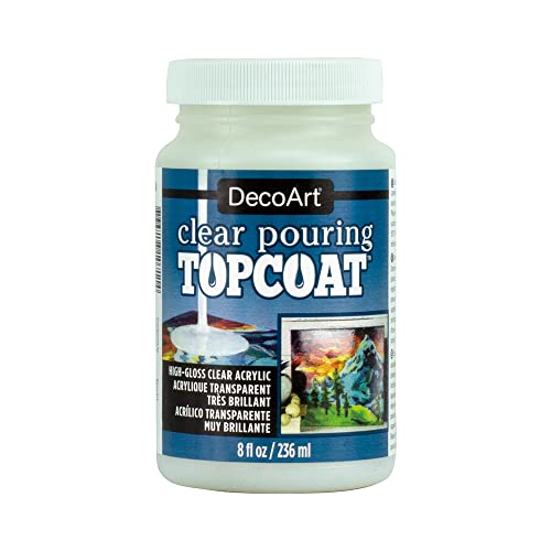 Decoart Clear Pouring Topcoat 8oz