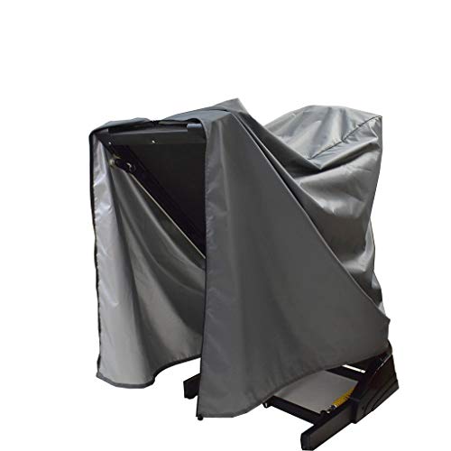 Mini Lustrous Treadmill Cover, Folding Running Machine Protective Cover Dustproof Waterproof Cover for Indoor Or Outdoor Use, 36″ L x 36″ W x 60″ H,(Gray)