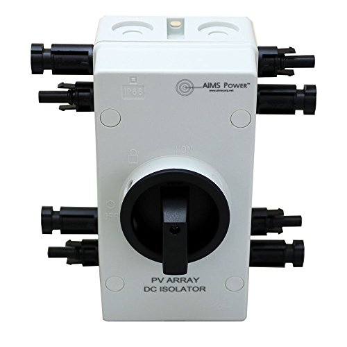AIMS POWER Solar PV DC Quick Disconnect Switch 1000V 64Amp