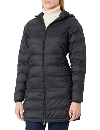 Amazon Essentials Women’s Lightweight Water-Resistant Hooded Puffer Coat (Available in Plus Size), Black, XX-Large