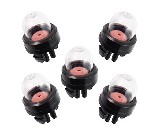 Pro Chaser Pack of 5 Snap in Primer Bulb Pump 188-512 Replacement for Craftsman Roybi Homelite Husqvarna Gas Trimmer Blower Brush Cutter Fits Zama BG55 BG65 BG66 Replaces Walbro WT-23A WYJ-33 WYJ-34