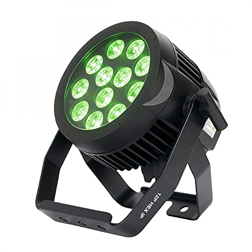 ADJ – 12P HEX IP;12x12W;6 in 1 HEX LEDs With Wired Digital communication Network (HEX206)